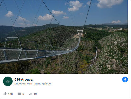 Wandelbrug Arouca
