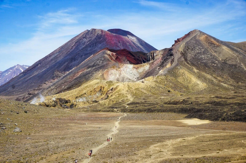 tongariro crossing - Nieuw Zeeland