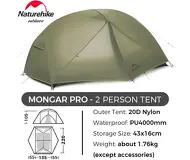 Naturehike Mongar Pro 2 20D