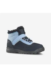 Wandelschoenen kinderen waterdichte wandelschoenen met klittenband sh100